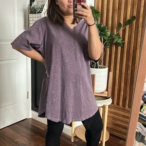 GOODLIFE‎ V Neck 100% cotton Loose fit Pullover. Size 2XL